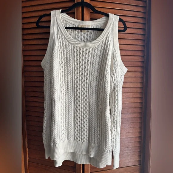 Michael Kors Wool-Blend Peekaboo Sweater - Picture 2 of 4